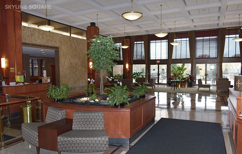 Lobby seen from main entrance